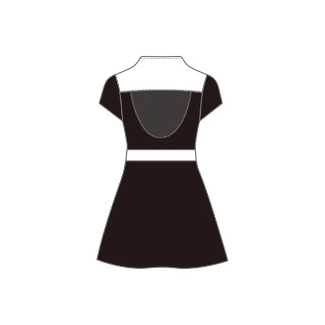 TOSWIM Swim Dresses & Skirts Women's Sweet White Black Skirt-1