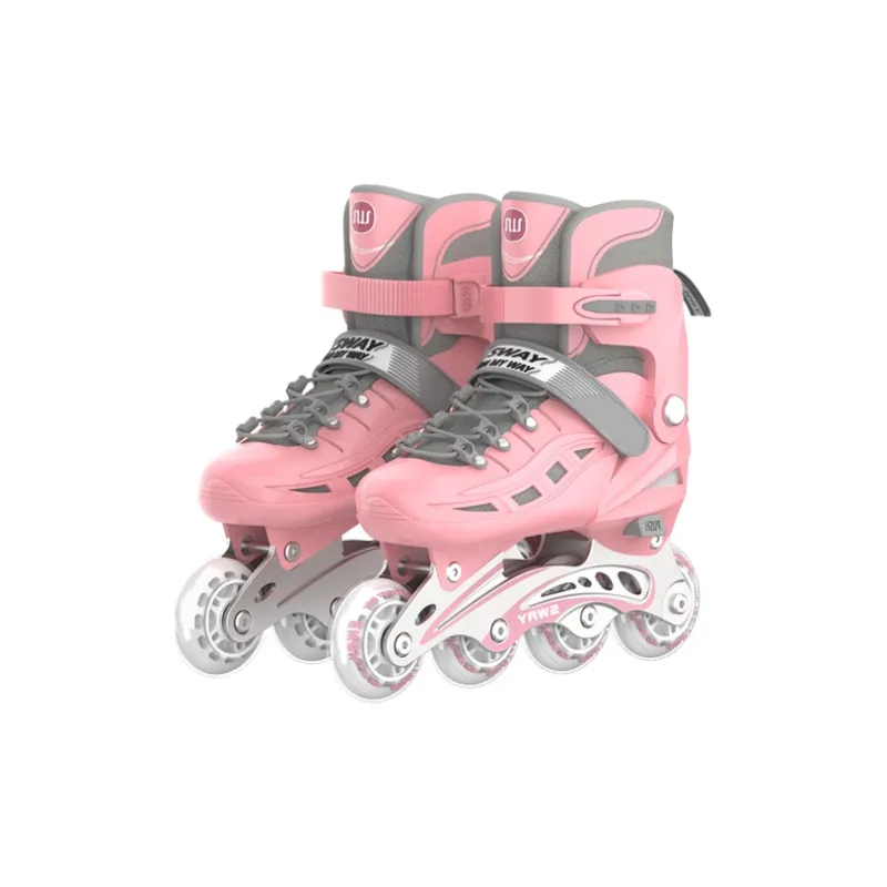 Sway Inline Skates Cherry Blossom Pink/White Green/Black Warrior-4