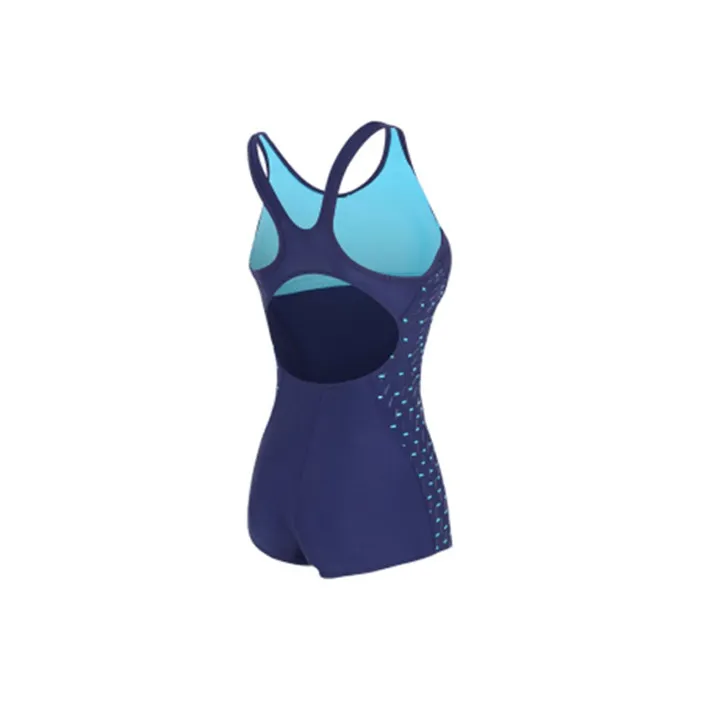 Speedo One Piece Swimsuits Women's Blue/Blue Green-1