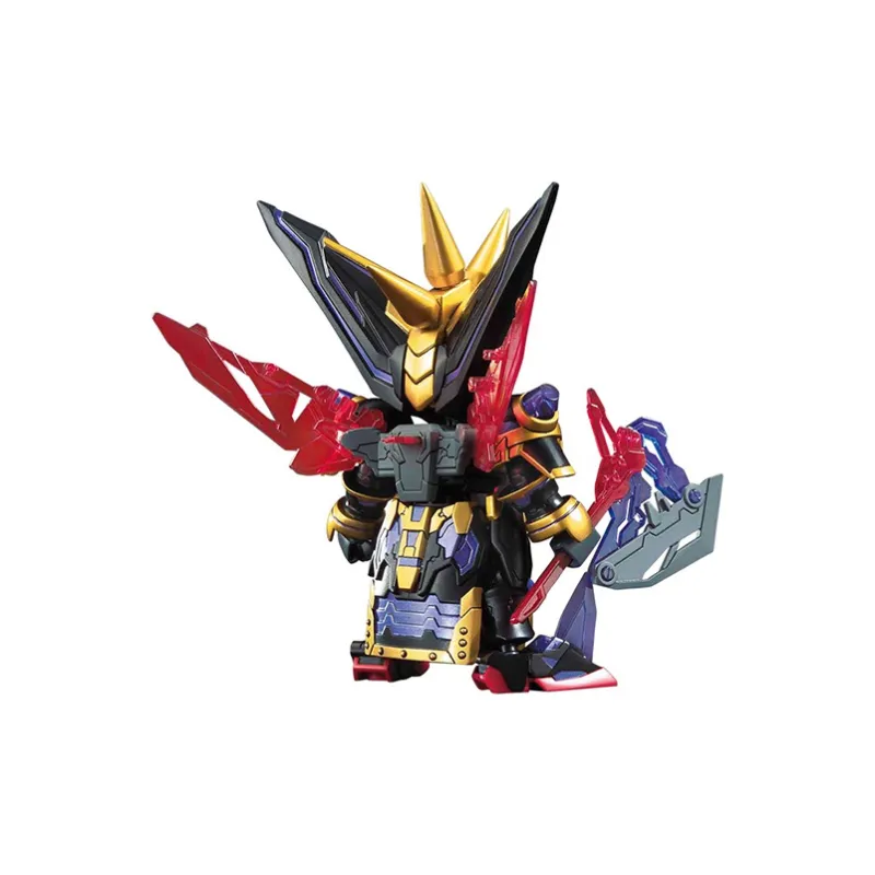 BANDAI SD BB Warrior SD Gundam World Sangoku Soketsuden Dian Wei Sage Gundam Assembled Models 8cm-3