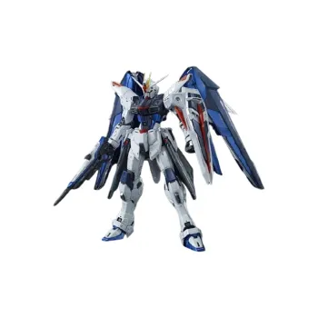 BANDAI MG PB Limited Freedom Gundam Ver.2.0 Special Electroplated Version Model Kits 18cm