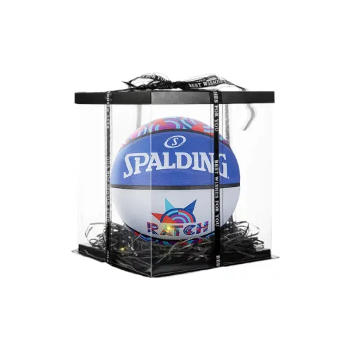 SPALDING Graffiti Rubber Basketball Blue & Multicolor Size 7 Training Unisex