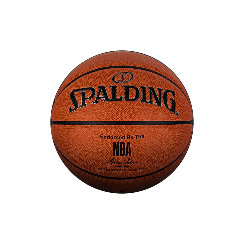 SPALDING Precision Platinum Collection PU Basketball Brown Red Size 7 Training Unisex-1