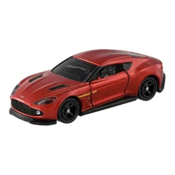 TAKARA TOMY Aston Martin Tomica Alloy Car Collection, Red And White Box 1 120 No.10 Vanquish Zagato Assembled Models