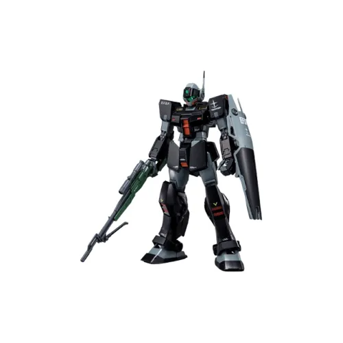 BANDAI MG PB Limited Mobile Suit Gundam One Year War Sniper Type Jim II Lied Wolf Black Bleach Model Kits 18cm