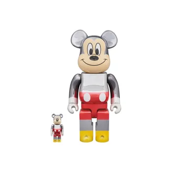 BE@RBRICK fragmentdesign MICKEY MOUSE BLUE Ver.100% & 400%