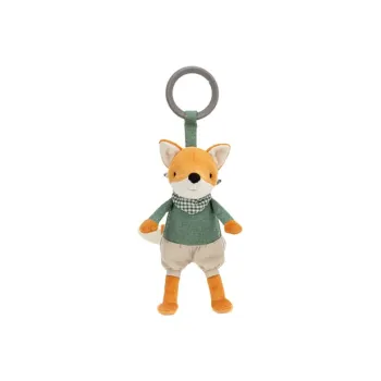 JELLYCAT Little Rambler Fox Rattle Stuffed Animal