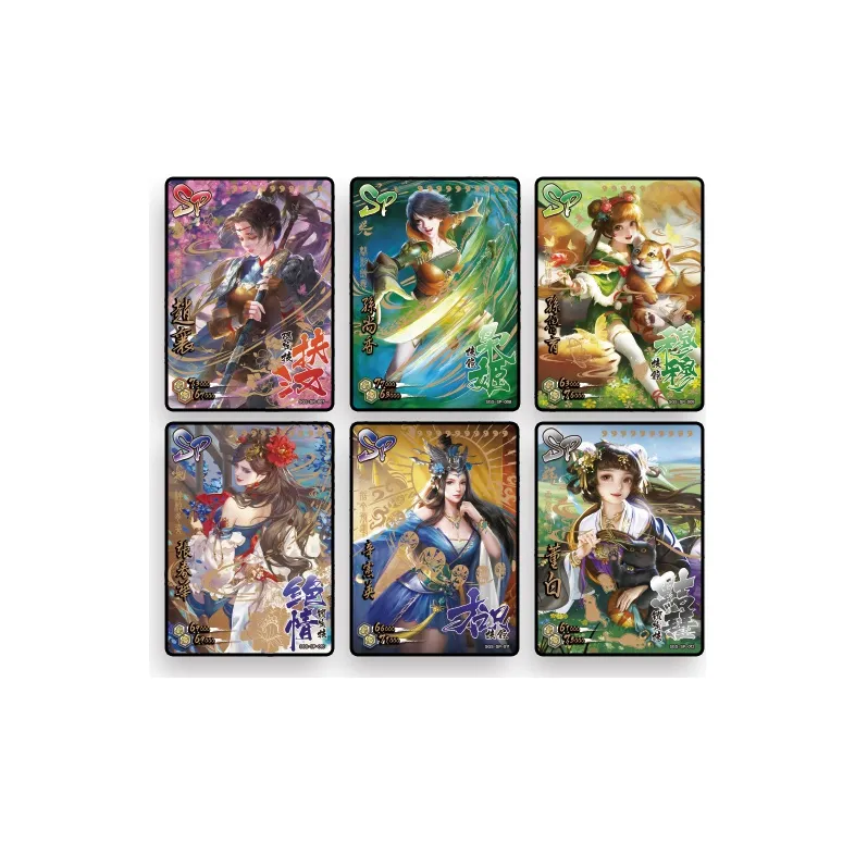 Three Kingdoms Kill Hero Chronicles Campaign Edition, Holographic Card, 1 Box 30 Bag Board Games-1