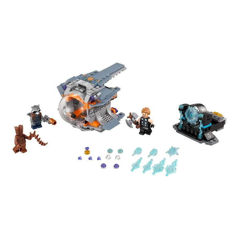 LEGO Marvel Superhero Collection Thor Weapon Search Record Building Blocks 0 300 76102-1