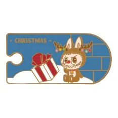 POP MART LABUBU Christmas Fridge Magnet Blind Box Products Single Mystery Box/Full Box 12 Pcs
