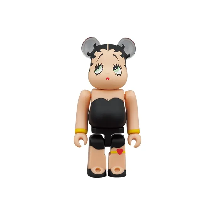 Bearbrick Betty Boop(TM) BLACK Ver. 100% & 400%-1