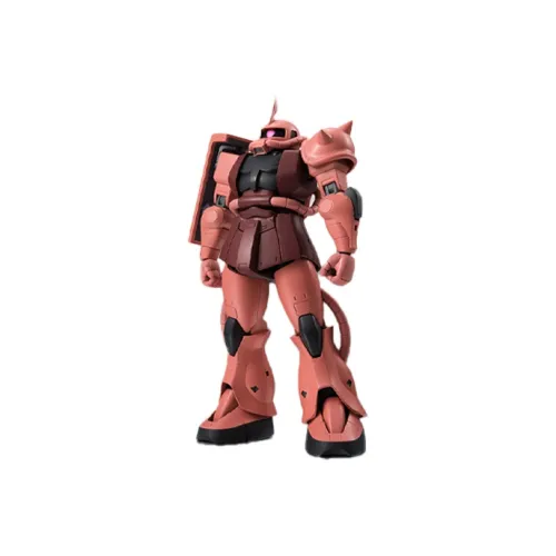 BANDAI Zaku ROBOT Soul Zaku Red Gundam Assembled Models Anime Edition