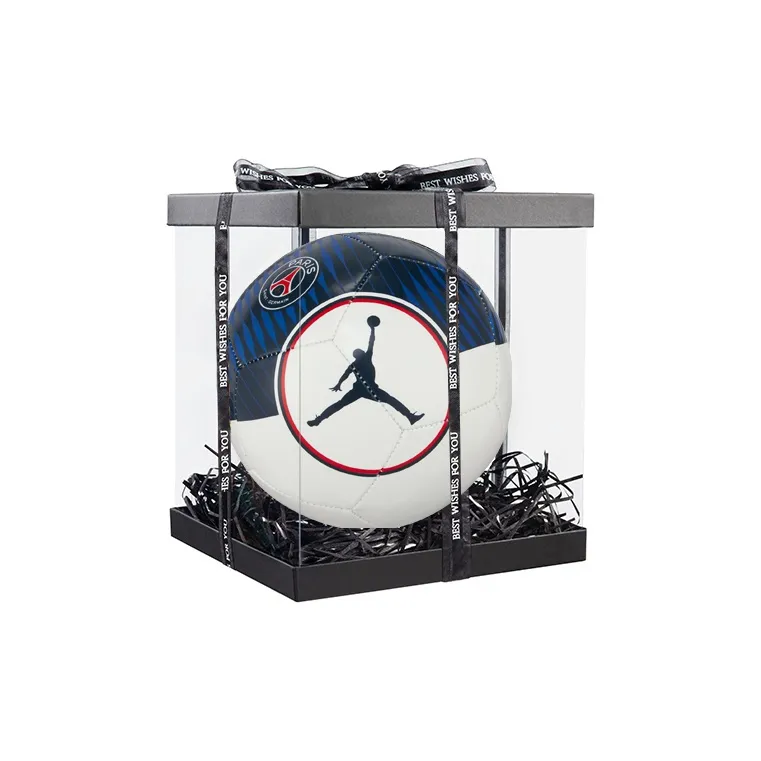 Nike Size 5 Ball Soccer PU Machine Stitched Soccer Ball Unisex White Blue-4