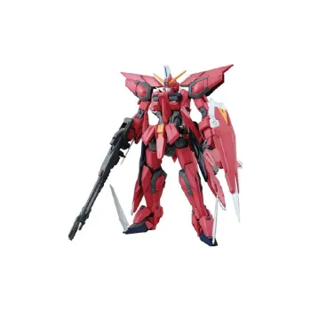 BANDAI MG Version 1/100 Mobile Suit Gundam SEED Aegis Gundam The Shield Transformable 18cm Hobby Model