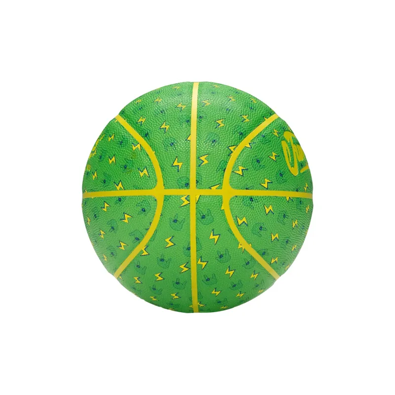 JRs x Pepe The Frog Sad Frog Collection PU Basketball Green Size 7 Training Unisex-5