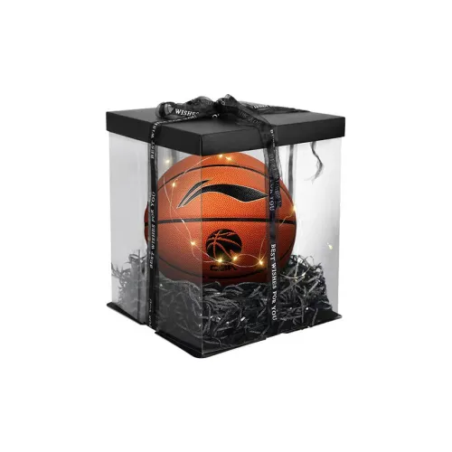 LiNing CBA Collection PU Basketball Brown Size 7 Training Unisex