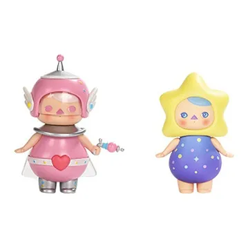 POP MART Beech Pucky Space Collection Blind Box Products Whole Set 12 Pcs-11