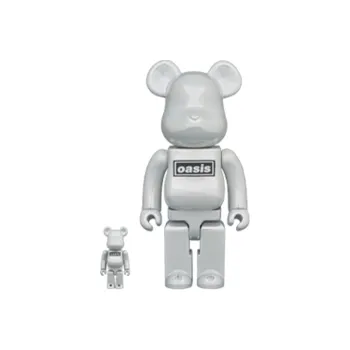 BE@RBRICK Oasis White Chrome