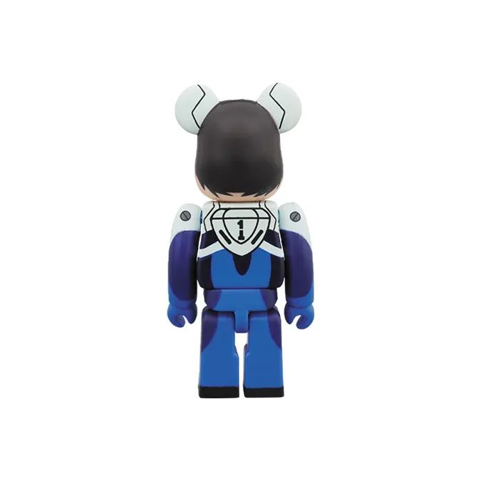 BE@RBRICK Neon Genesis Evangelion New Theatrical Edition  Q Shinji Ikari+Evangelion 01 Trendy Figures 100%400%-2