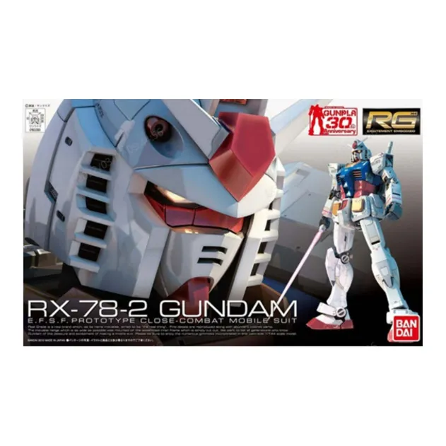 BANDAI RG 1/144 Mobile Suit Gundam First Gundam RX 78 13cm Hobby Model 13cm-4