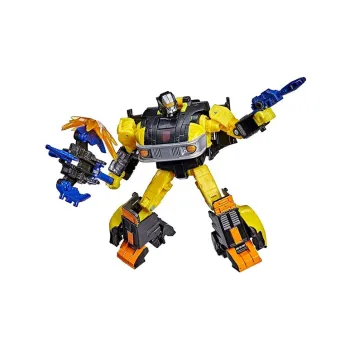 Hasbro Transformers Limited Golden Disk Collection Gambler Black Jazz+Transparent Visionary Crow Assembled Models 15cm