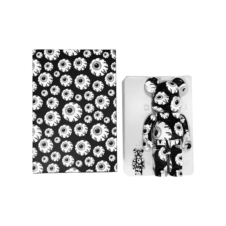 BE@RBRICK Mishka Monochromatic-3