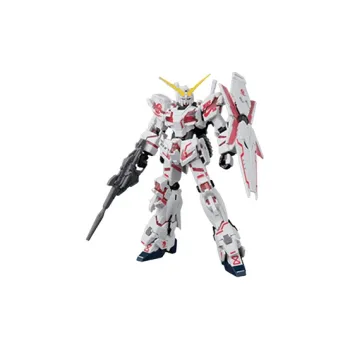 BANDAI HG Mobile Suit Gundam Unicorn NIKE Unicorn Gundam Unit 1 Destroy Mode Limited Product Model Kits 13cm