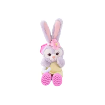 Disney StellaLou Raincoat Sitting Posture Dolls Plush Doll 14cm Height Tokyo Disney