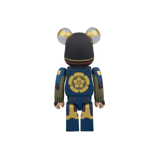 BE@RBRICK Warring States Era General Oda Nobunaga Hang Tag Box 100%-1
