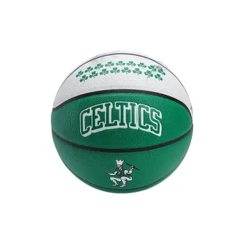 Wilson NBA Series PU Basketball White Green Size 7 Ball Training Unisex