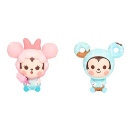 POP MART Mickey Mouse Minnie Mouse Dessert Collection Blind Box Products Single Mystery Box/Full Box 12 Pcs-8