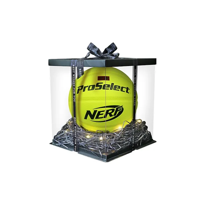ProSelect x NERF PU Basketball Lemon Yellow Size 7 Training-5