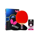 Penhold Grip+6 Balls+Racket Bag
