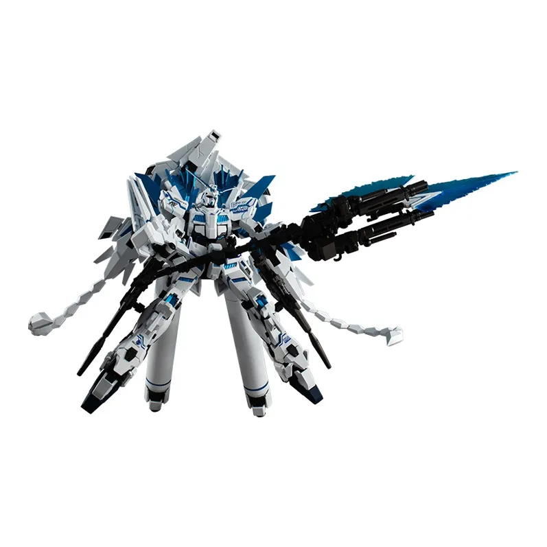 BANDAI Unicorn Gundam Unit 1 PB ROBOT Spirits Perfect Unicorn Gundam Destruction Mode Hobby Model-3