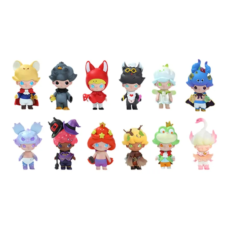 POP MART DIMOO Fairy Tale Collection Blind Box Products Single Mystery Box/Full Box 12 Pcs-0