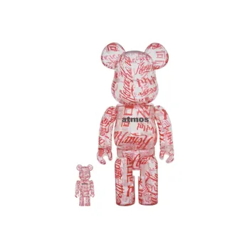 BE@RBRICK Atmos X Coca Cola Clear Body