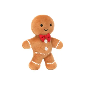 JELLYCAT Festive Folly Gingerbread Man Plush Toy