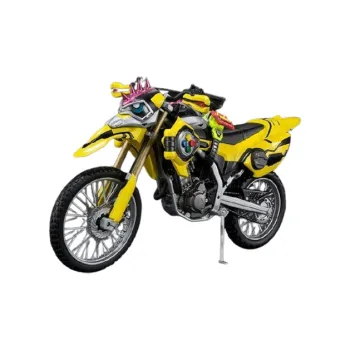 BANDAI SHF Kamen Rider Ex Aid Spirits Limited Wild Ride Motorcycle Player Level 2 Assembled Models