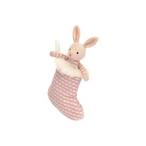 JELLYCAT Animal Shimmer Bunny Socks Dolls Plush Doll