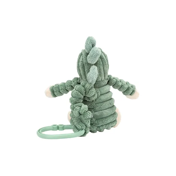 JELLYCAT Animal Corduroy Dinosaur Keychain Dolls Plush Doll 16cm High-5