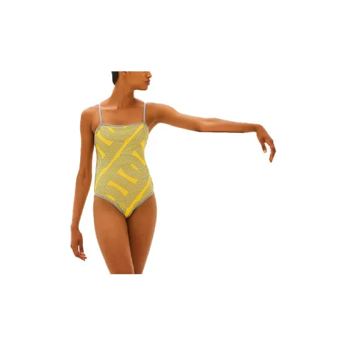 HERMES One-Piece Swimsuits Women's Yellow