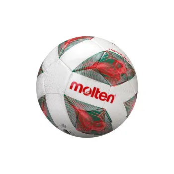 Molten Size 5 Ball Soccer PU Seamless Thermal bonding Unisex Red White