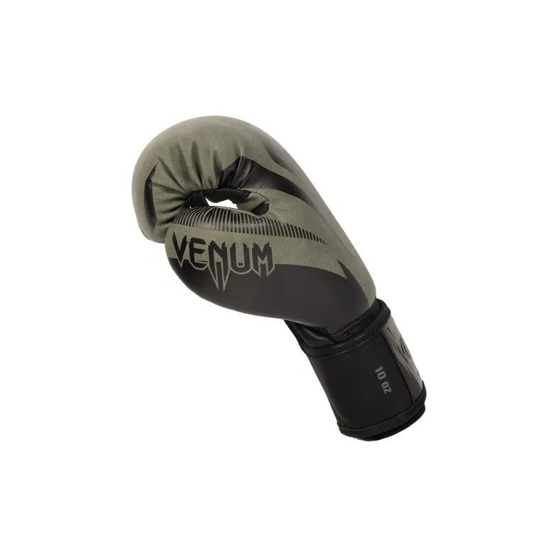 VENUM Venom Imperator Collection Boxing Gloves Matte Microfiber Leather Competition Unisex Night Green-3