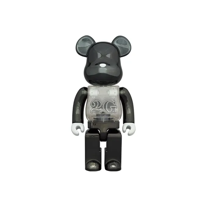 Bearbrick 2G Exclusive 2G Black Chrome-2