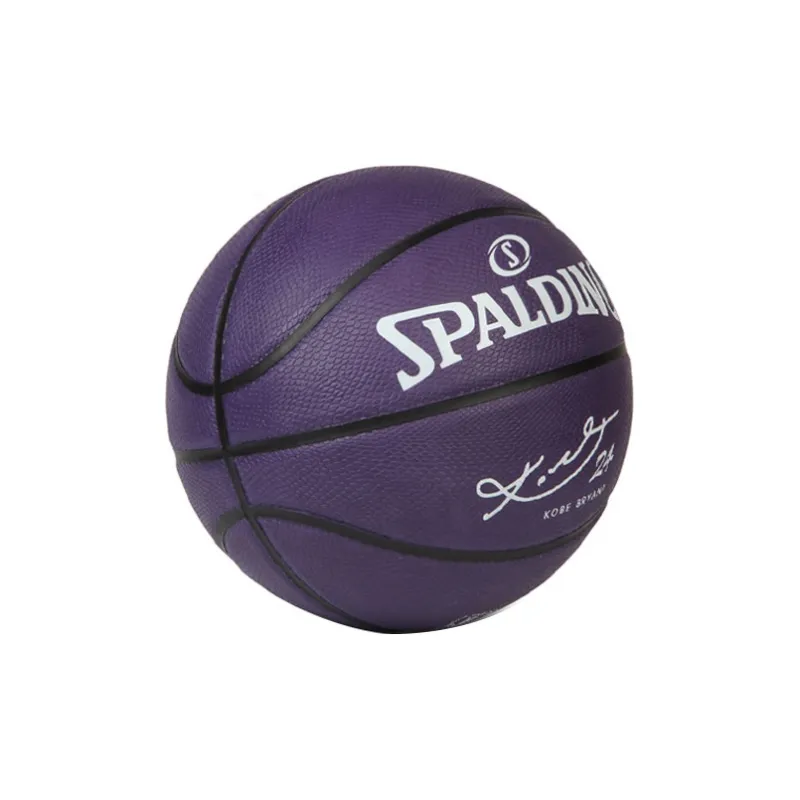 SPALDING Co branded Collection PU Basketball Purple Size 7 Training Competition Unisex-3