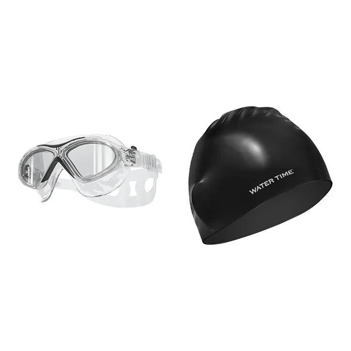 Watertime Swimming Sets Liquid Silicone, Polycarbonate Swimming Pool Unisex Ice Ink Black-1