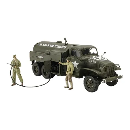 Tamiya Armored Vehicle Model Collection 1/48 US Army 2.5-Ton 6x6 Airfield Refueling Truck Model Kits-0