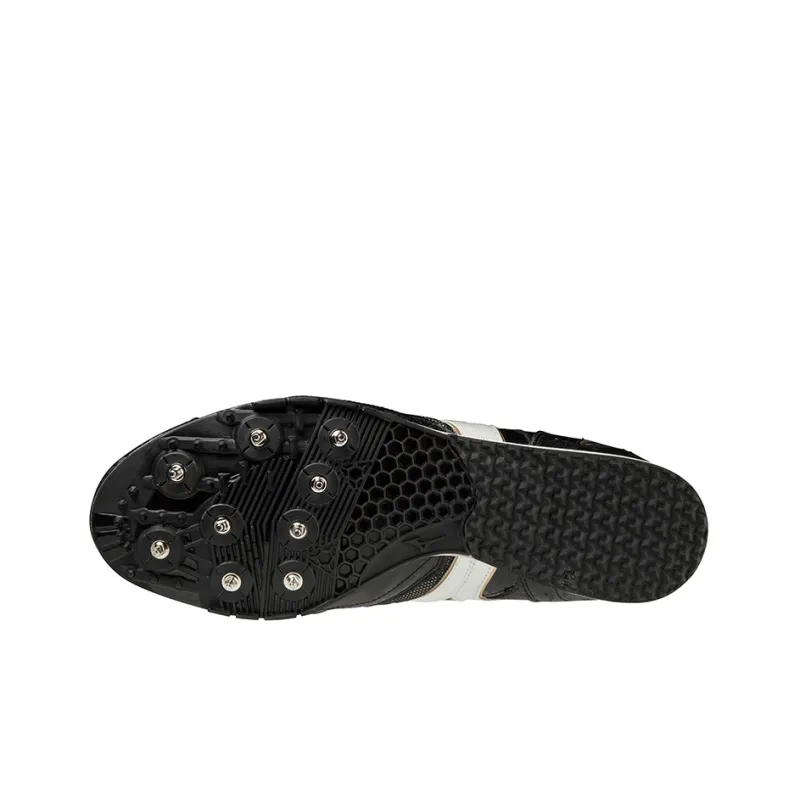Mizuno Geo AJ C Running Shoes Unisex Low Top Black/White/Gold-4