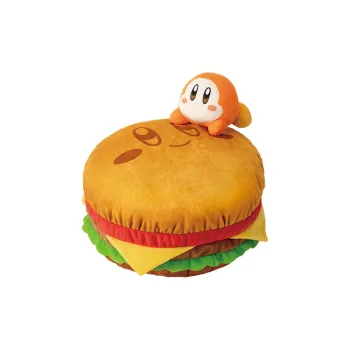BANPRESTO Ichiban Kuji Kirby'S BURGER Final Prize Waddle Dee Jumping Dolls Plush Doll 30cm High