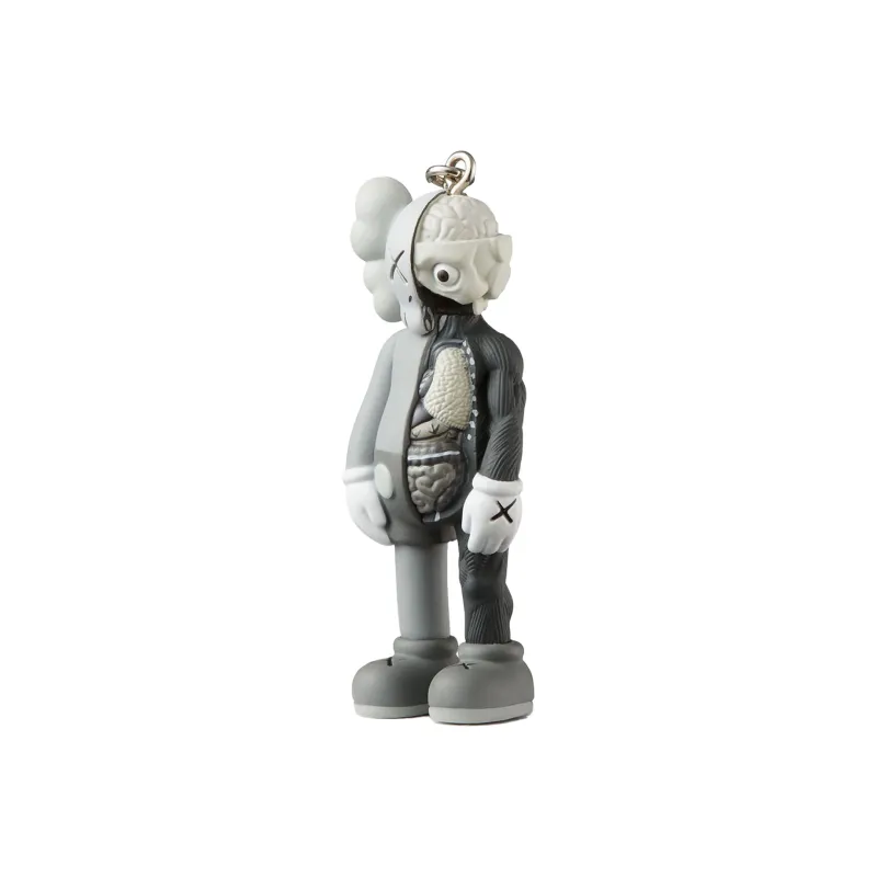 KAWS TOKYO FIRST COMPANION FLAYED Semi Dissected Keychains Trend Based Products Brown Gray/Black-4